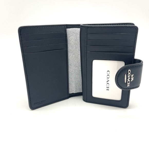 Coach Medium Corner Zip Wallet in Signature Canvas - Picture 5 of 8